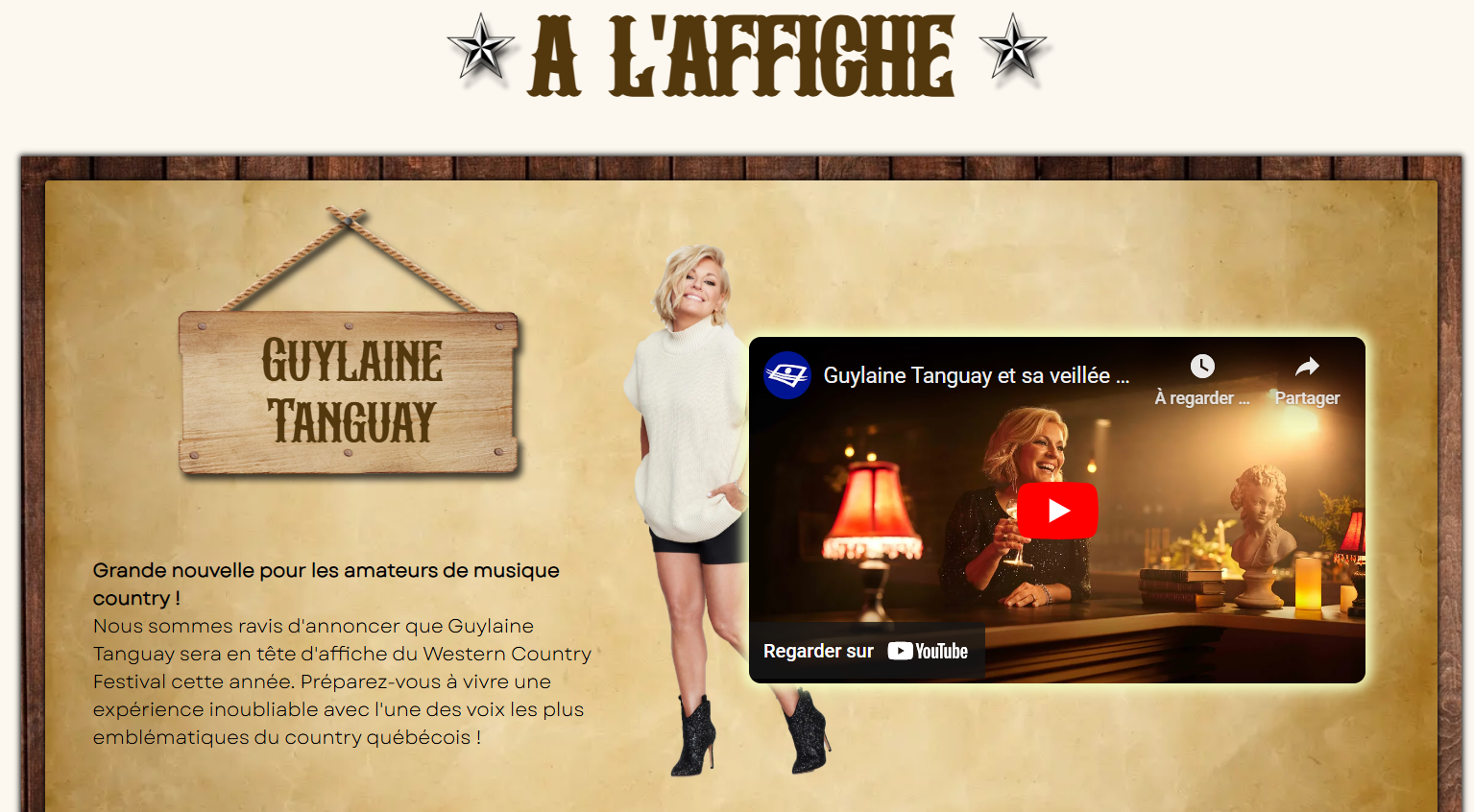 Autre image du projet festival Western-Country